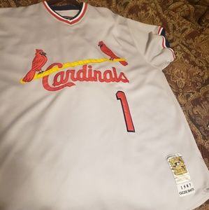 Cardinals 1987 ozzie smith jersey